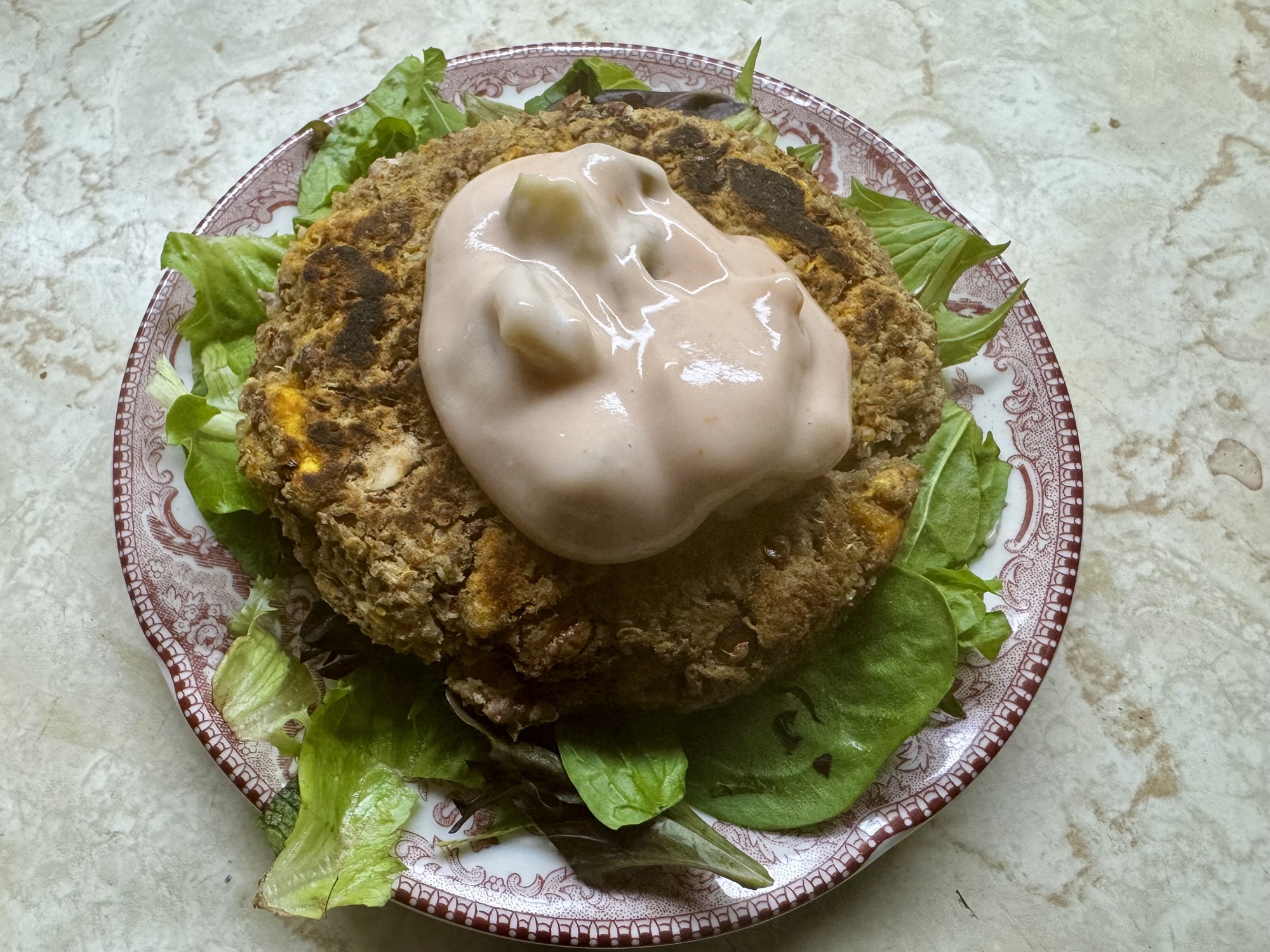 Hearthside Pink Bean Burger